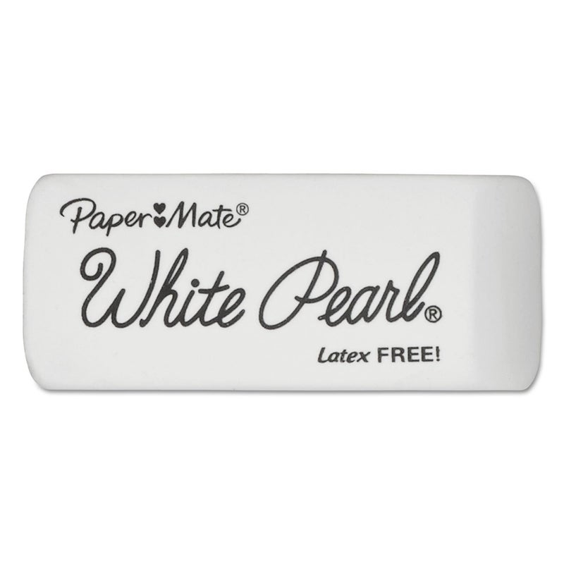 Paper Mate 70624 White Pearl Eraser, 3/Pack - Image 1
